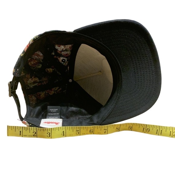 Primitive Roses Strapback Baseball Cap - Picture 8 of 8